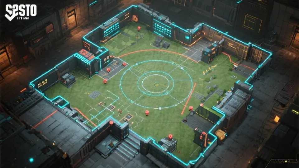 CSGO战术地图与数据示意图